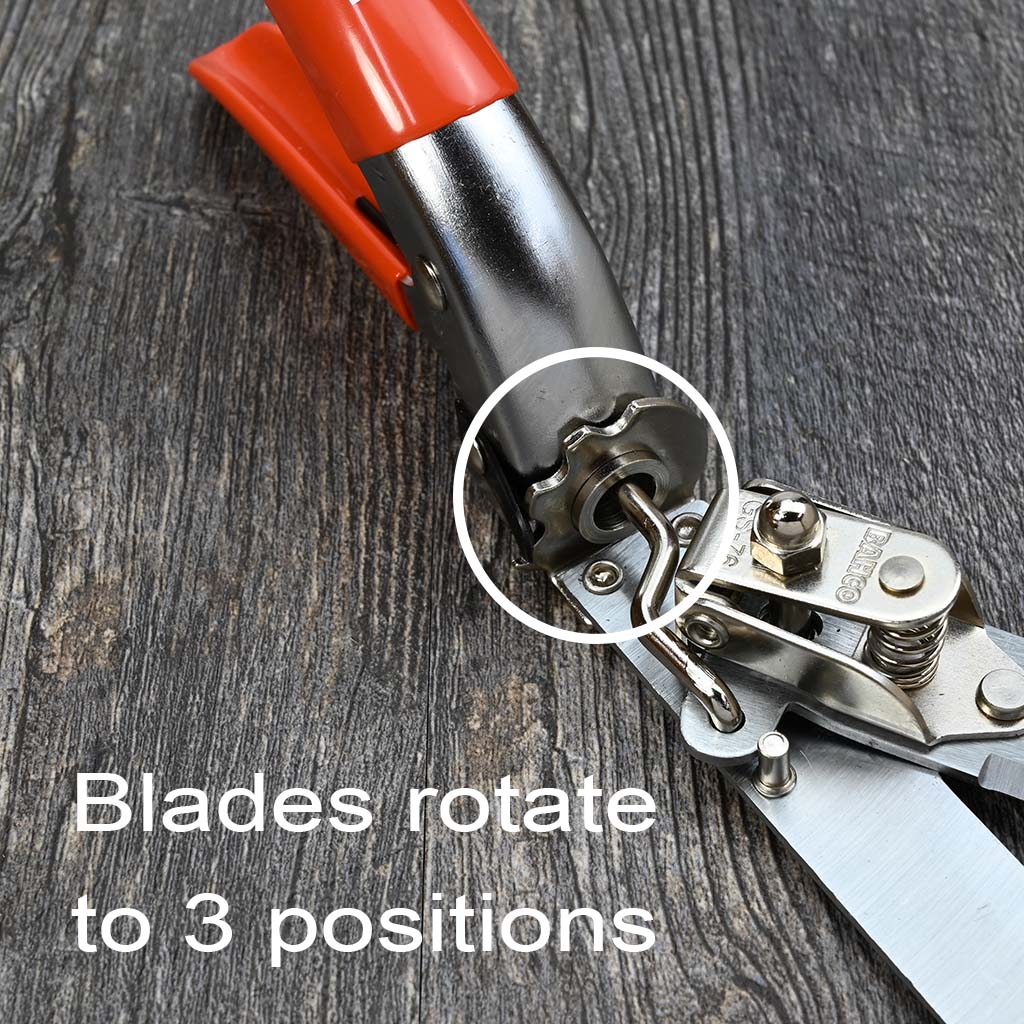 Grass Shears with 3 Angle Adjustment by Bahco 3 blade postitions