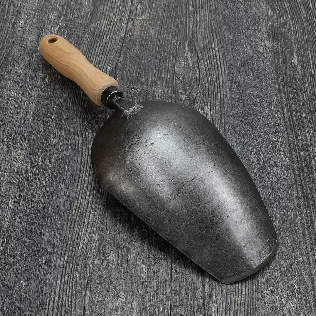 DeWit Forged Scoop Trowel back view