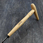 DeWit Transplanting Trowel - Ash hardwood P Grip Handle