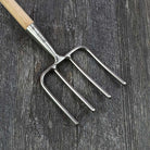 Sneeboer Children’s Garden Fork - tines front view