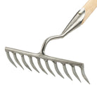 Sneeboer Narrow 10-Tine Garden Rake