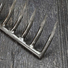 Sneeboer Narrow 10-Tine Garden Rake - tines detail