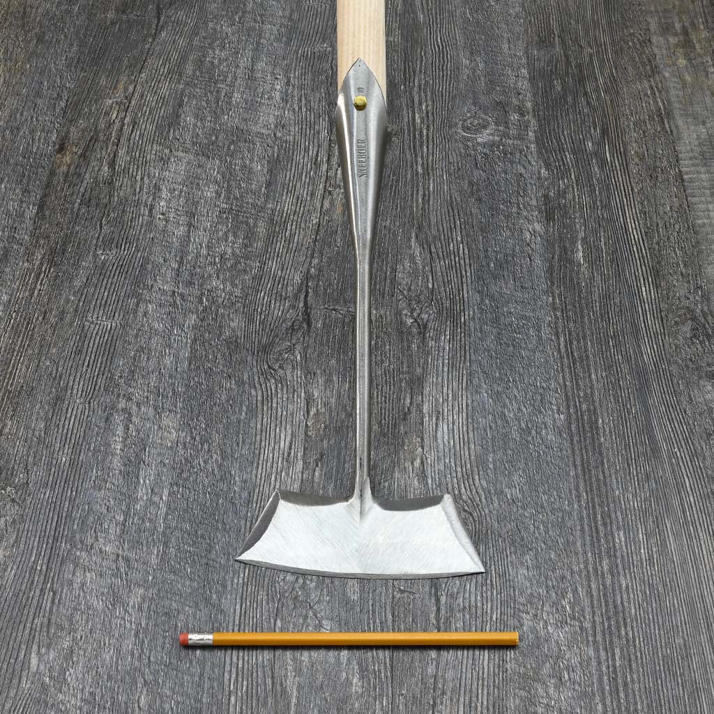 Sneeboer Push Garden Hoe - size comparison